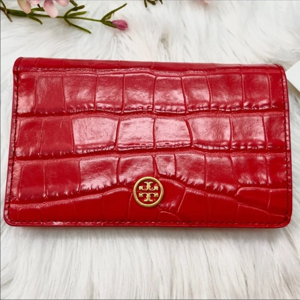 ππSOLD - TORY BURCH Parker Embossed Walletππ - Picture 2 of 13